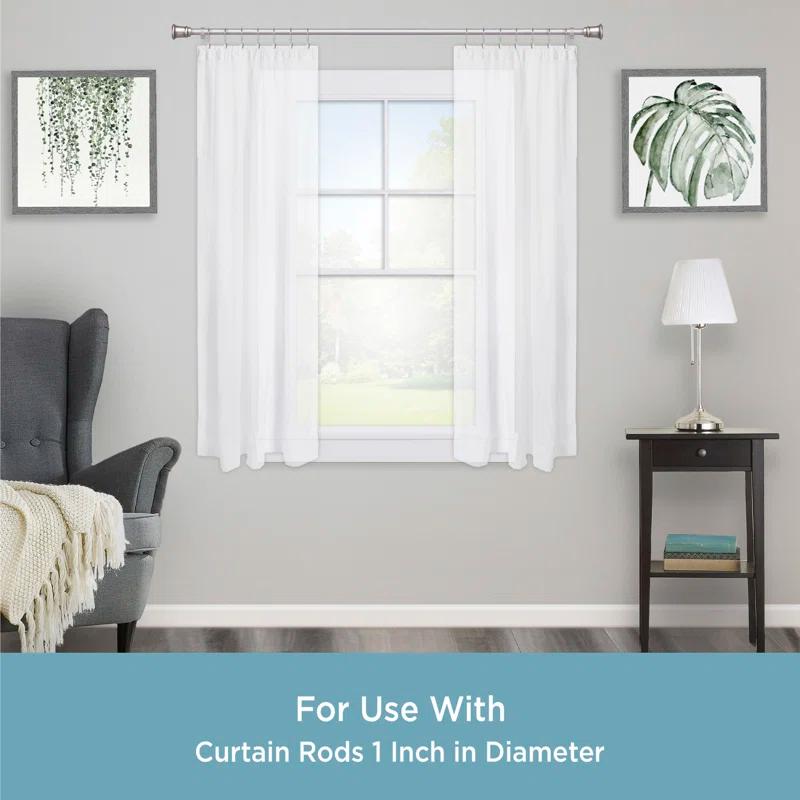 Kenney Kenney Clip Rings for 1" Diameter Curtain Rods