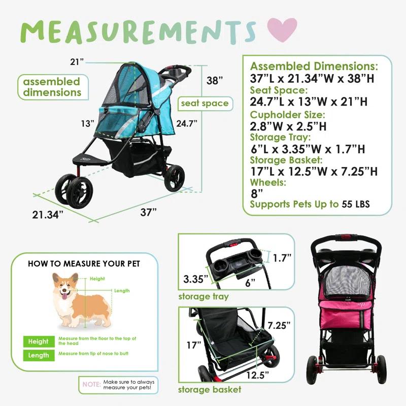 Petique Petique Revolutionary Pet Stroller