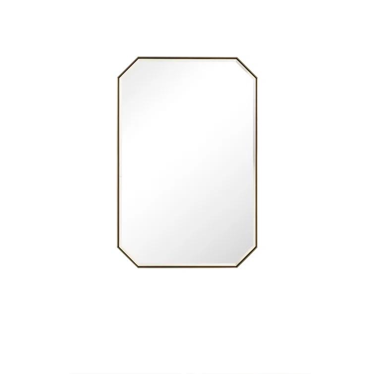 James Martin Vanities Rohe Metal Flat Wall Mirror