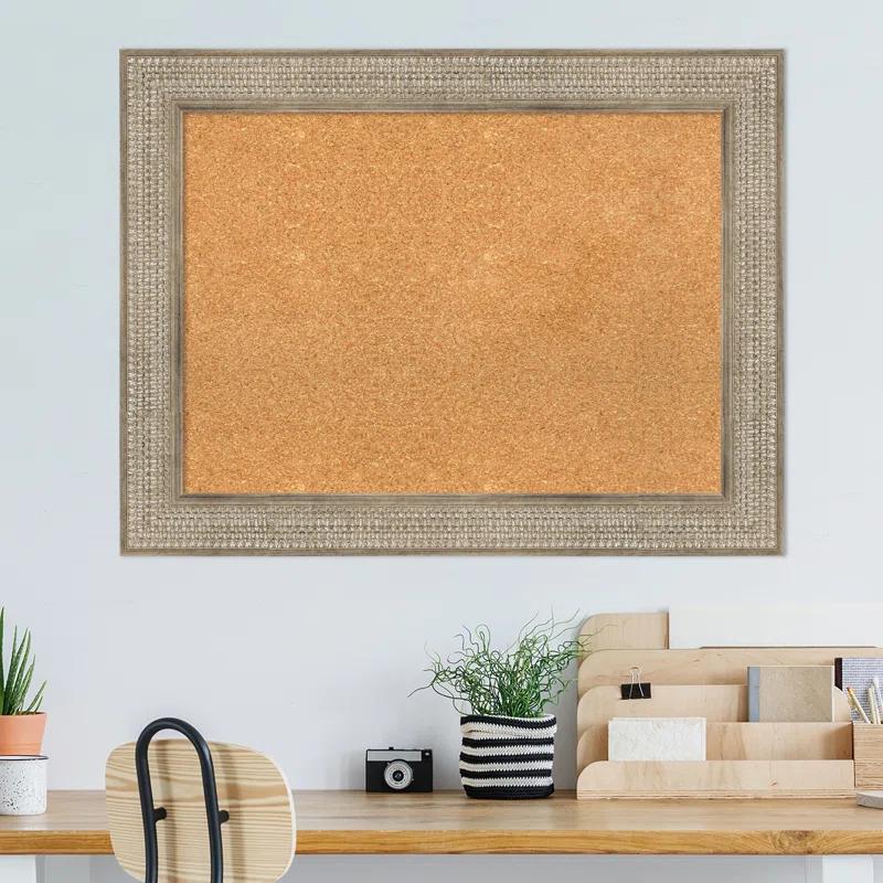 Amanti Art Trellis Wall Cork Small Bulletin Board