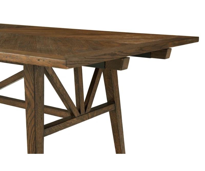 Nova Extendable Oak Solid Wood Base Dining Table