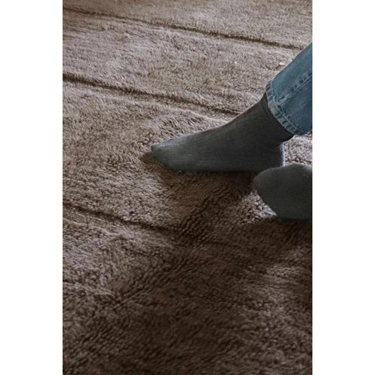 Lorena Canals Sheep of the World Woolable Rug Steppe - Sheep Brown