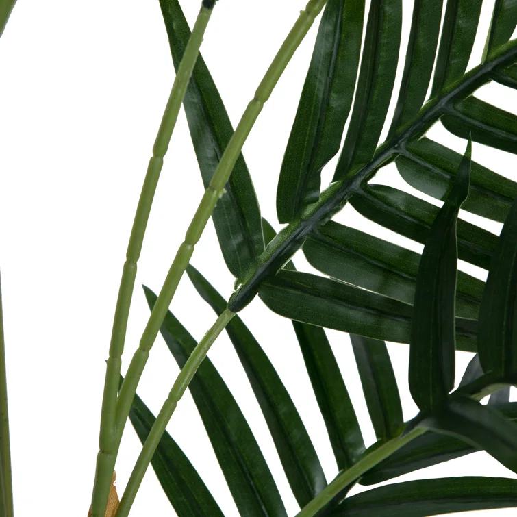 Birch Lane™ Madie 70" Artificial Potted Fern Palm Real Touch Leaves