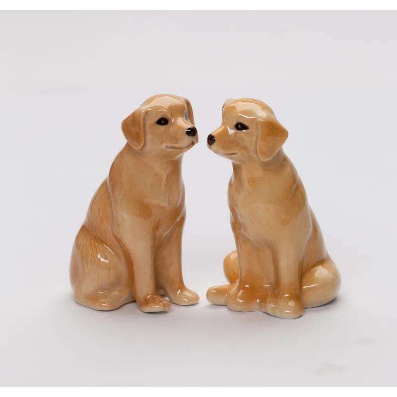 Cosmos Gifts Labrador Salt And Pepper Shaker Set