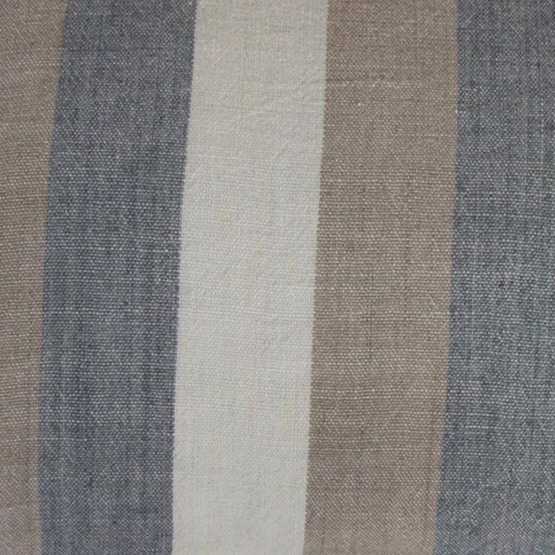 Monterey Striped Linen Throw Pillow