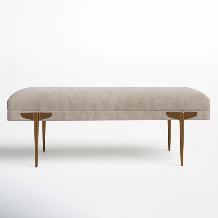 Amplitude 54" Velvet Bench