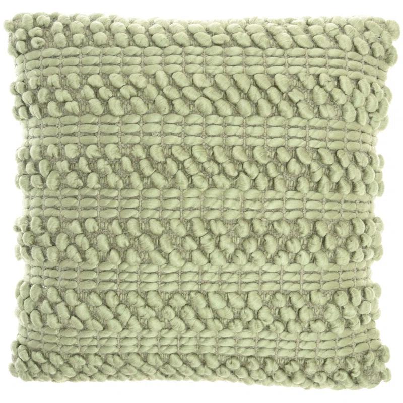 Mina Victory Striped Throw Pillow With Texture