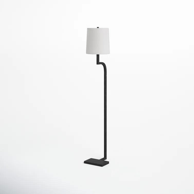 Howard 52.5'' Dimmable Swing Arm Floor Lamp