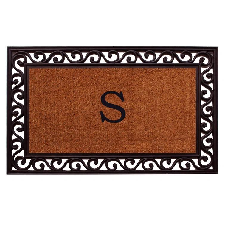 Home & More Personalizable Non-Slip Outdoor Doormat