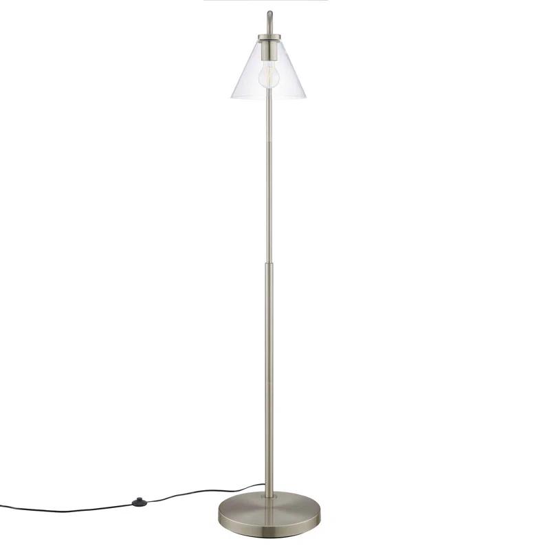 Modway Modway Element Transparent Glass Glass and Metal Floor Lamp