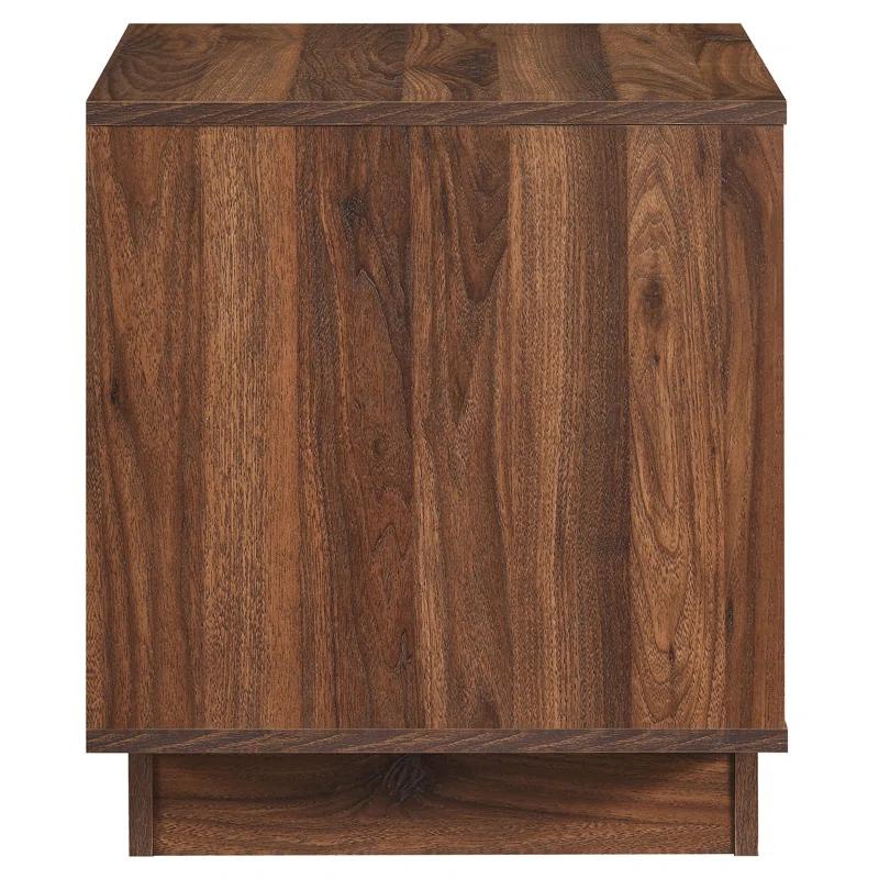 Modway Bulwark 2-Drawer Nightstand In Walnut