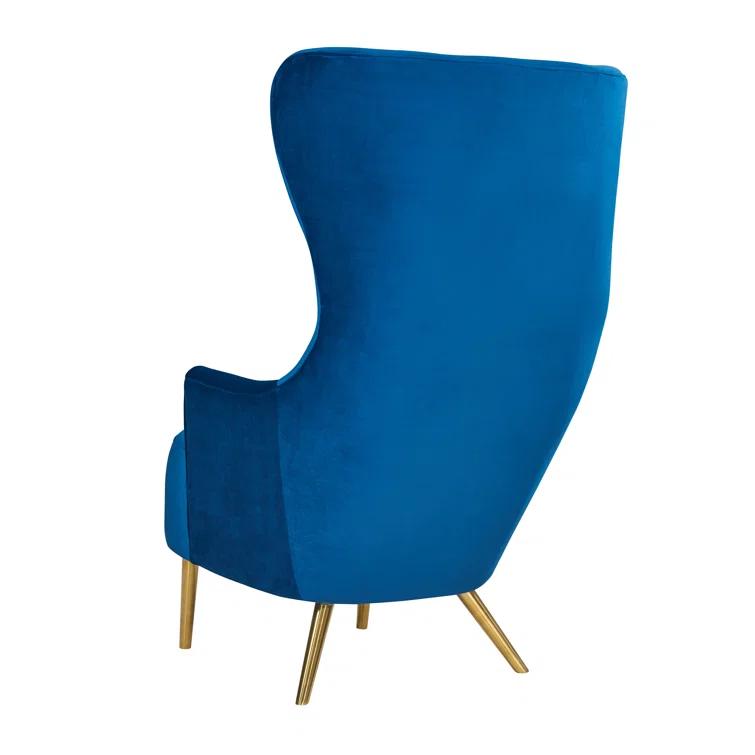 TOV Furniture Julia Velvet Wingback Chair