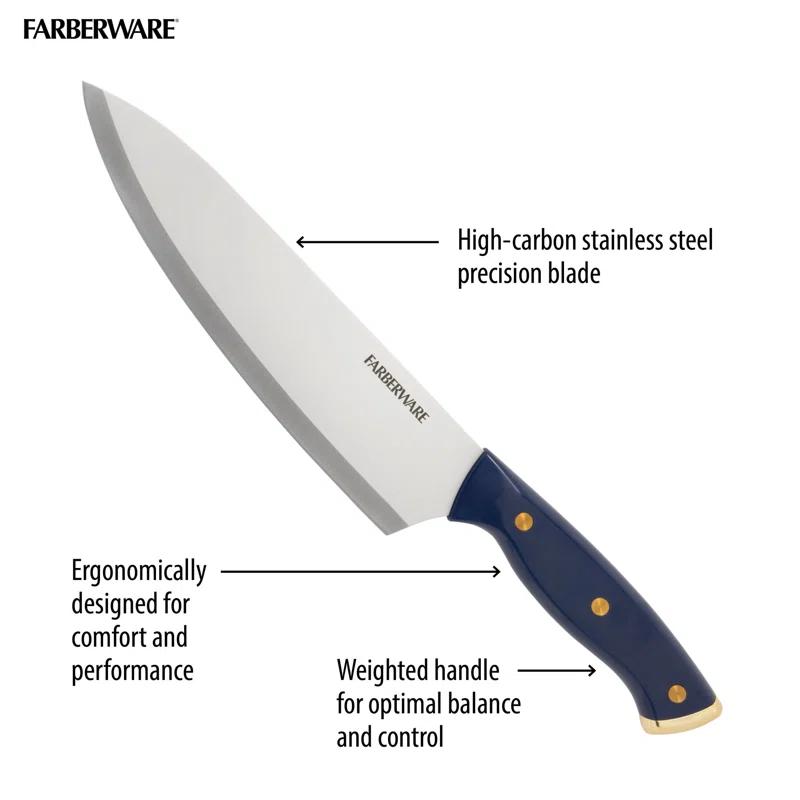 Farberware Farberware 15-Piece Triple Riveted Knife Block Set