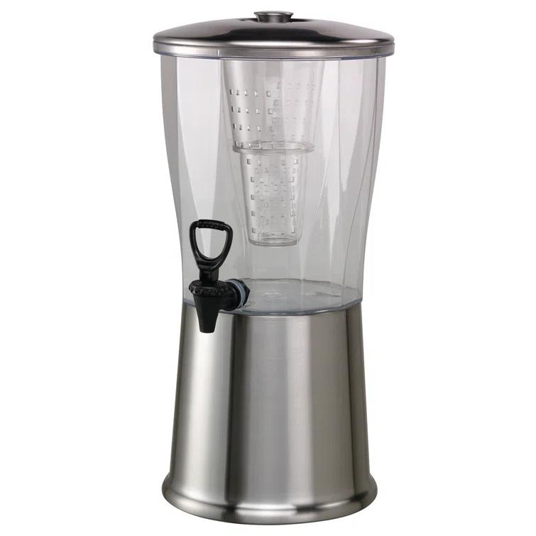 Service Ideas Service Ideas Beverage Dispenser with Optional Infuser Tube, NSF Certified