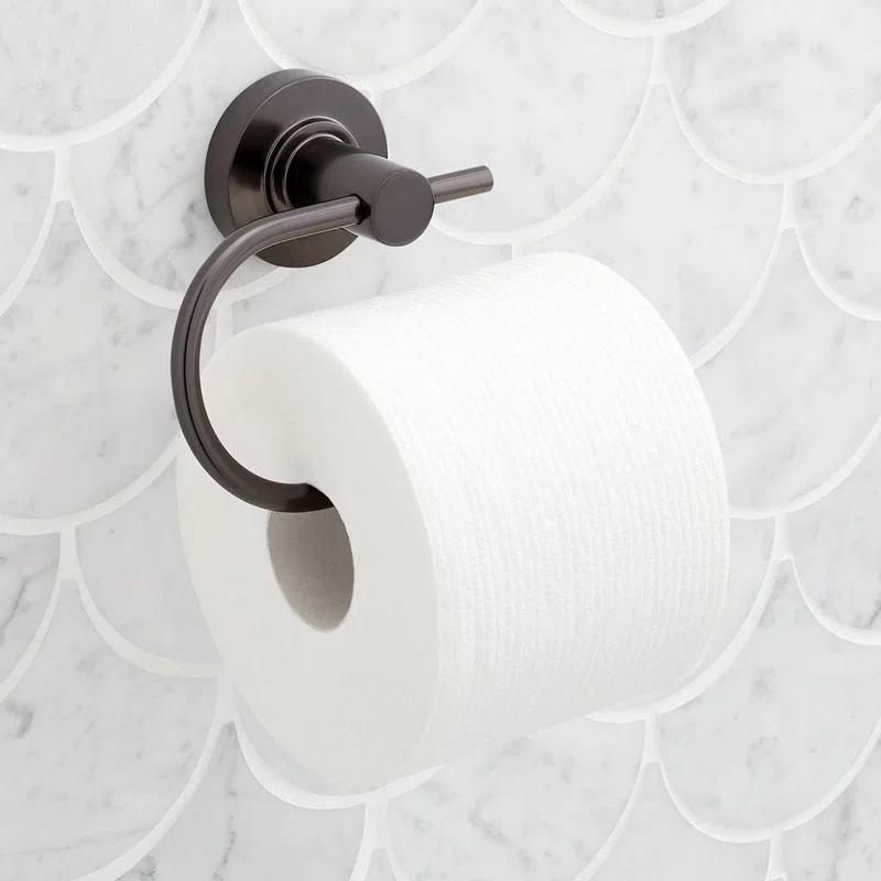 Signature Hardware 488911 Lexia Wall Mounted Euro Toilet Paper Holder