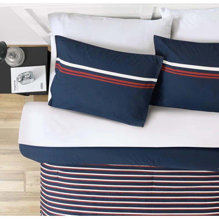Nautica Nautica Mineola Cotton Navy Comforter Set