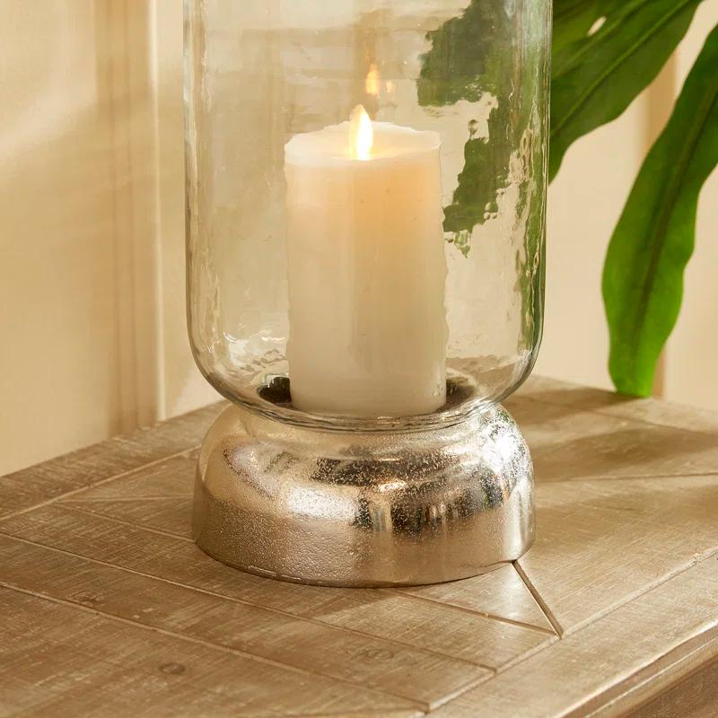 Serenade 11" Metal Tabletop Hurricane