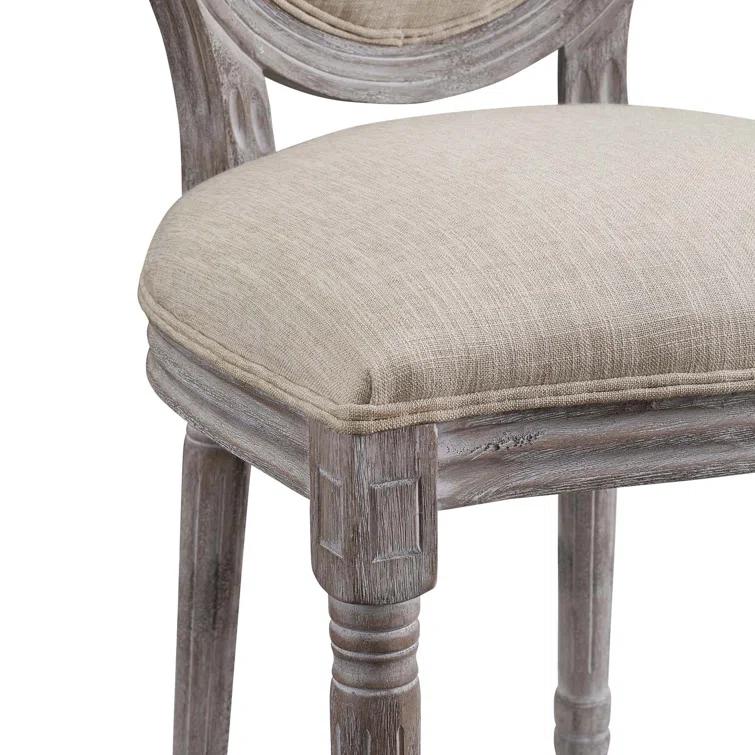 Modway Modway Emanate Vintage French Upholstered Fabric Dining Side Chair
