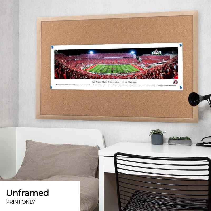 Vault W Artwork NCAA " Ohio State University - Football " by James Blakeway