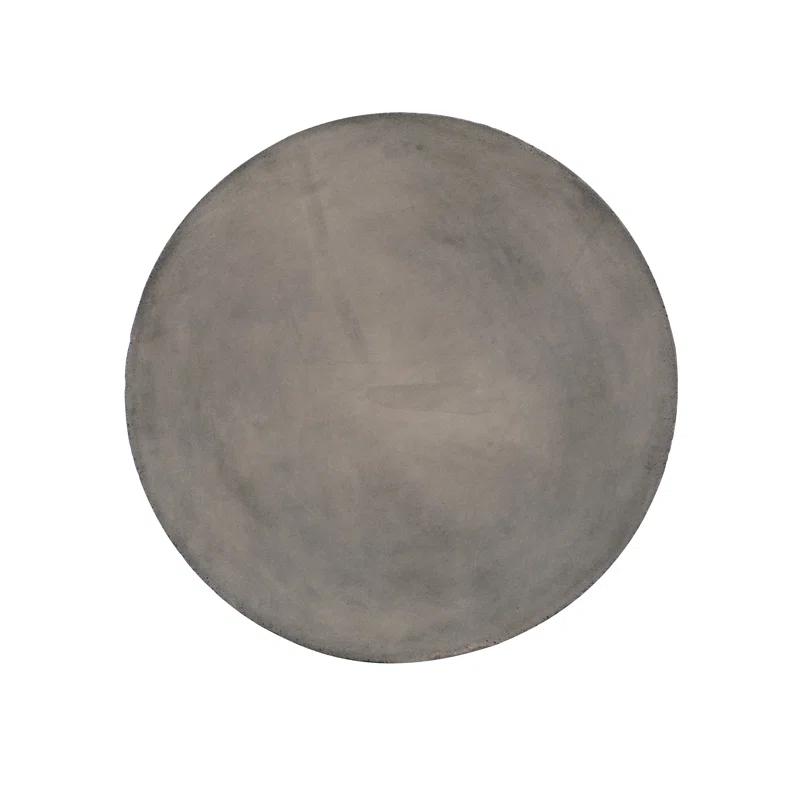 Bernhardt Miramar Round Concrete Outdoor Side Table