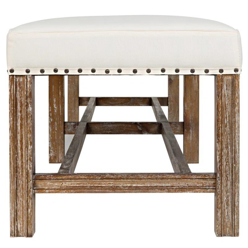 Sweden Cotton Upholstered Bench
