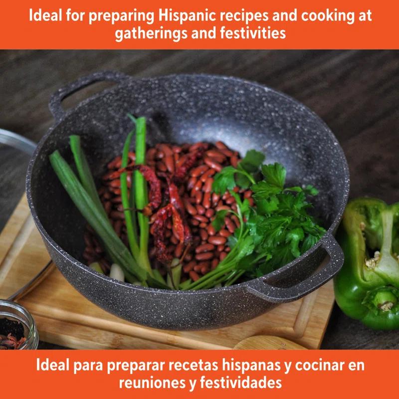 IMUSA Imusa 7 Qt Nonstick Fuzion Caldero With Speckles