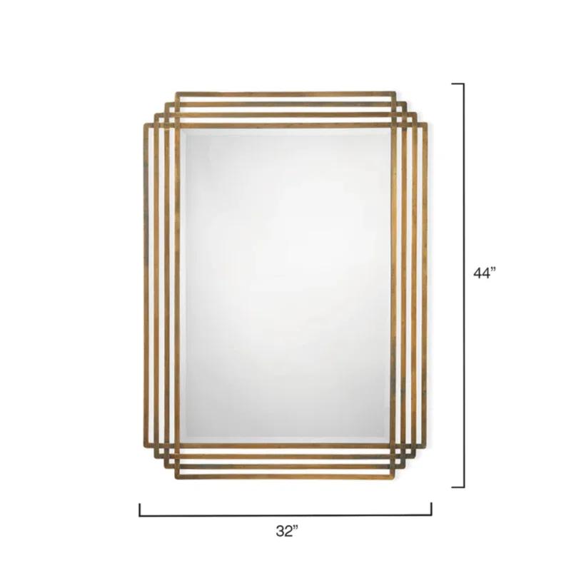 LOOMLAN Metal Flat Wall Mirror