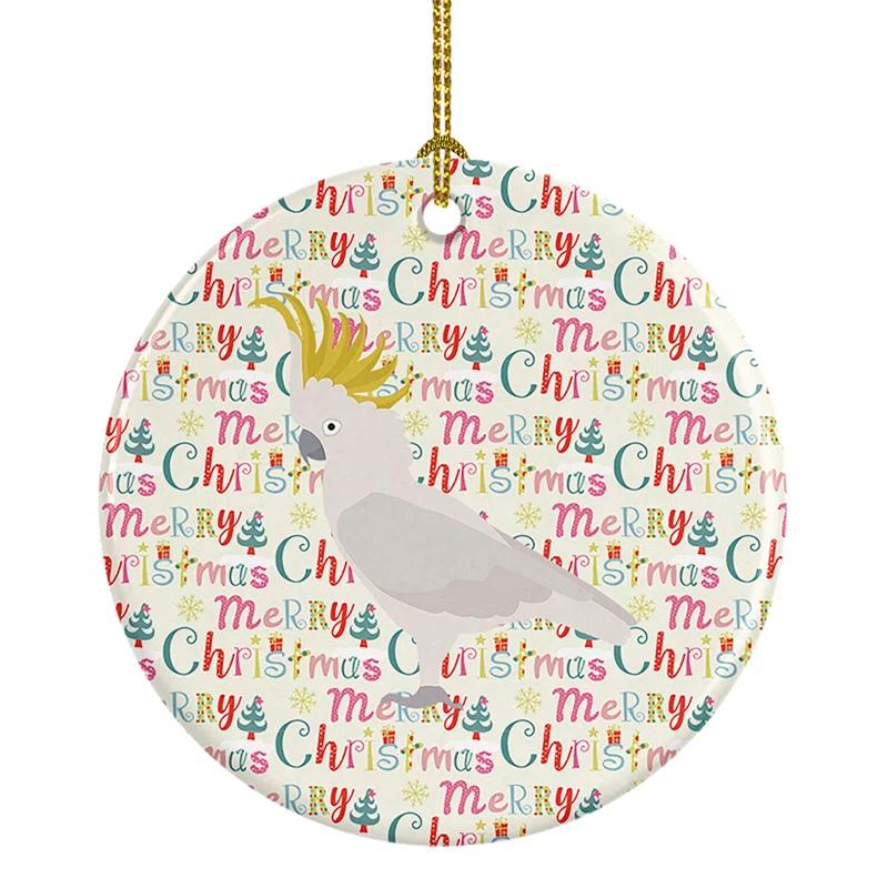 The Holiday Aisle® Ceramic Animals Hanging Figurine Ornament