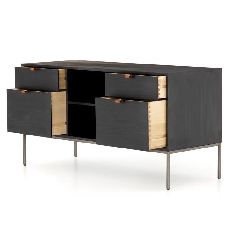Loki Media Console - Wash Poplar