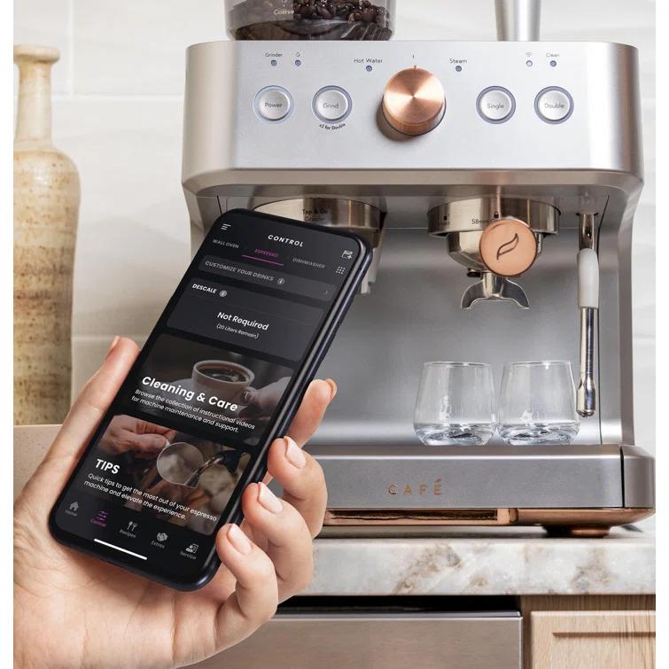 Café™ Stainless Steel Bellissimo Semi-Automatic Espresso Machine