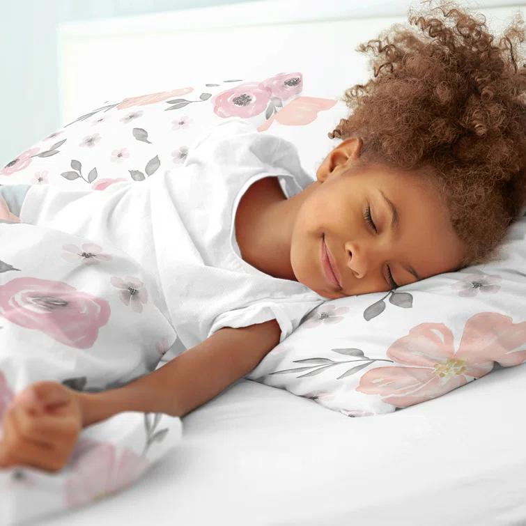 Sweet Jojo Designs Watercolor Microfiber Comforter Set