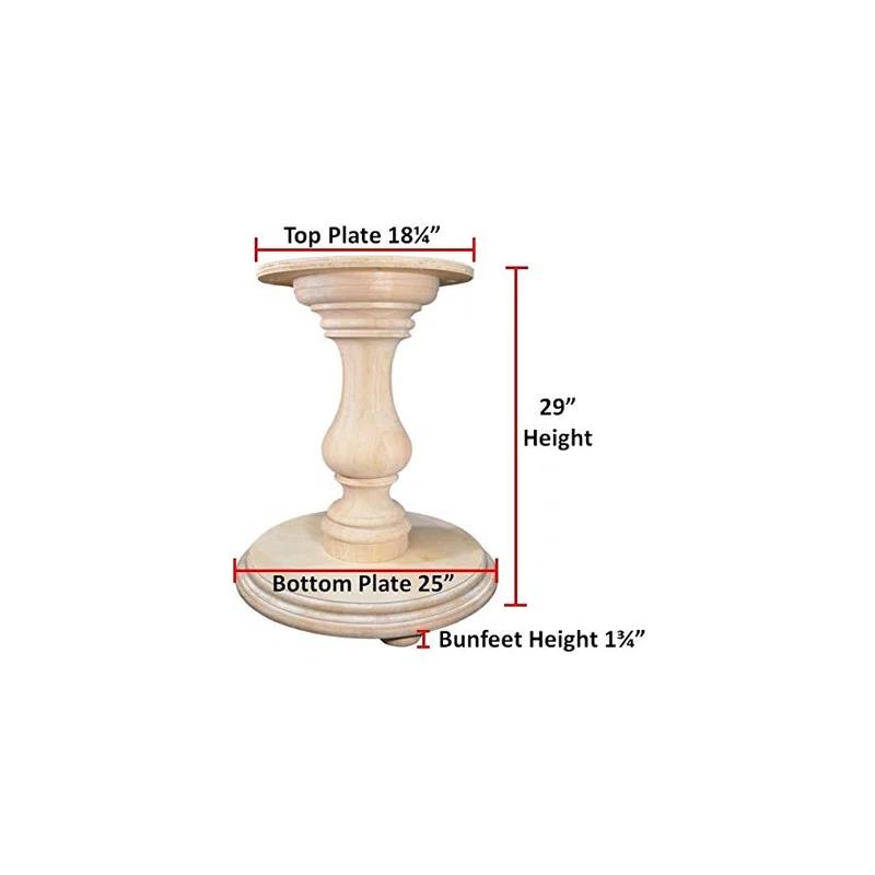 Ophelia & Co. Ignasas Pedestal Table Base | Wayfair
