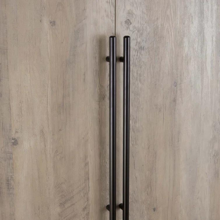 Manhattan Comfort Lee Freestanding Wardrobe Closet 3.0 with 1 Hanging Rod, 3 Shoe Shelves, and 1 Basic Shelf