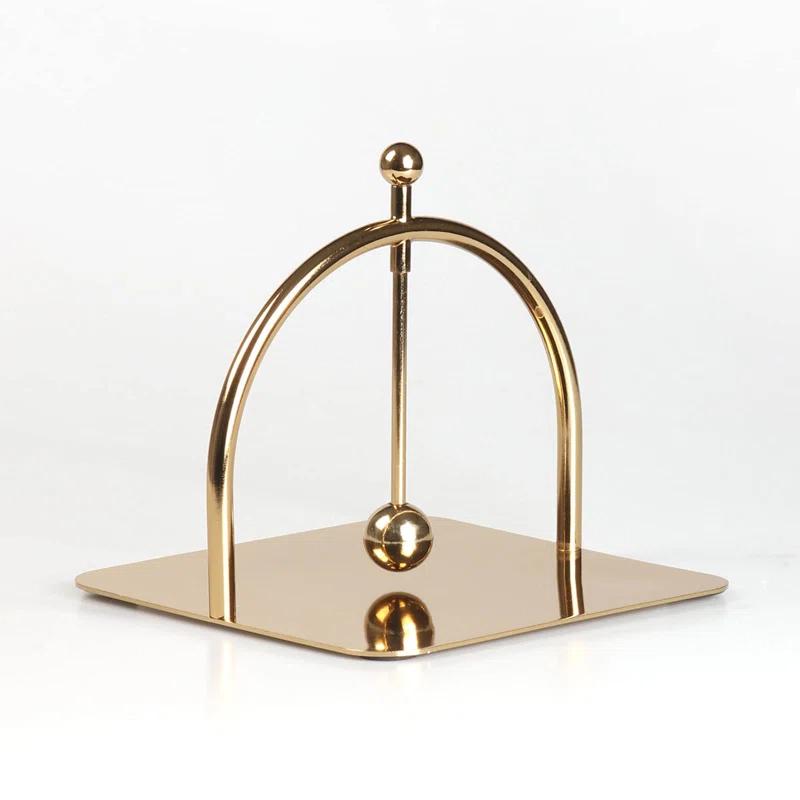 Orren Ellis Alloy Napkin Holder,Modern Fashion Style Luxury Napkin Holder For Tables, Dining, Picnic Table, Home Decor, Modern, Celebration Party Napkin Holder (Metal)