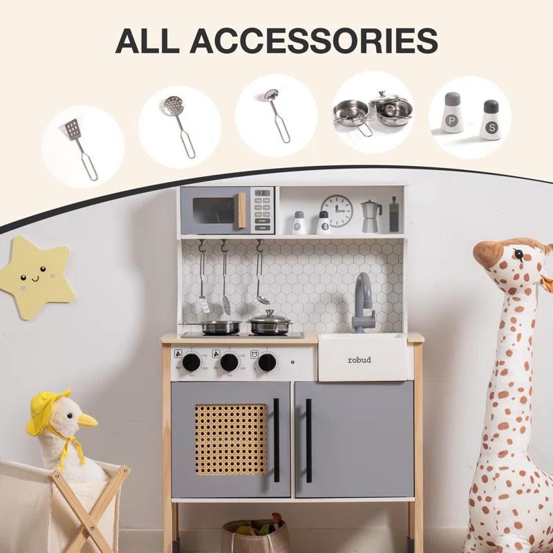 ROBUD Preschool Play Kitchen Set