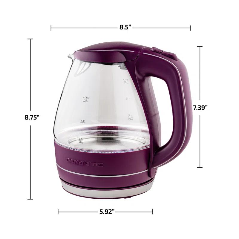 OVENTE 1.5 qt. Electric Tea Kettle