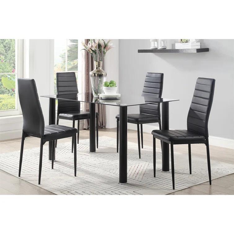 Wenty Modern upholstered dining chairs,dining room chairs,side chairs,kitchen chairs (Set of 2)