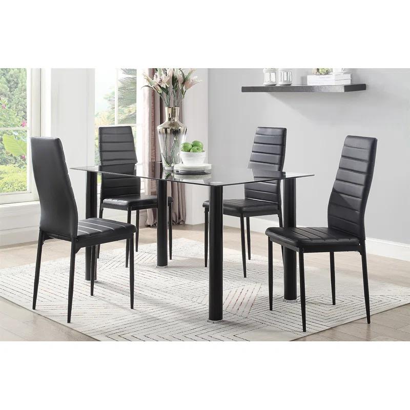 Wenty Modern upholstered dining chairs,dining room chairs,side chairs,kitchen chairs (Set of 2)
