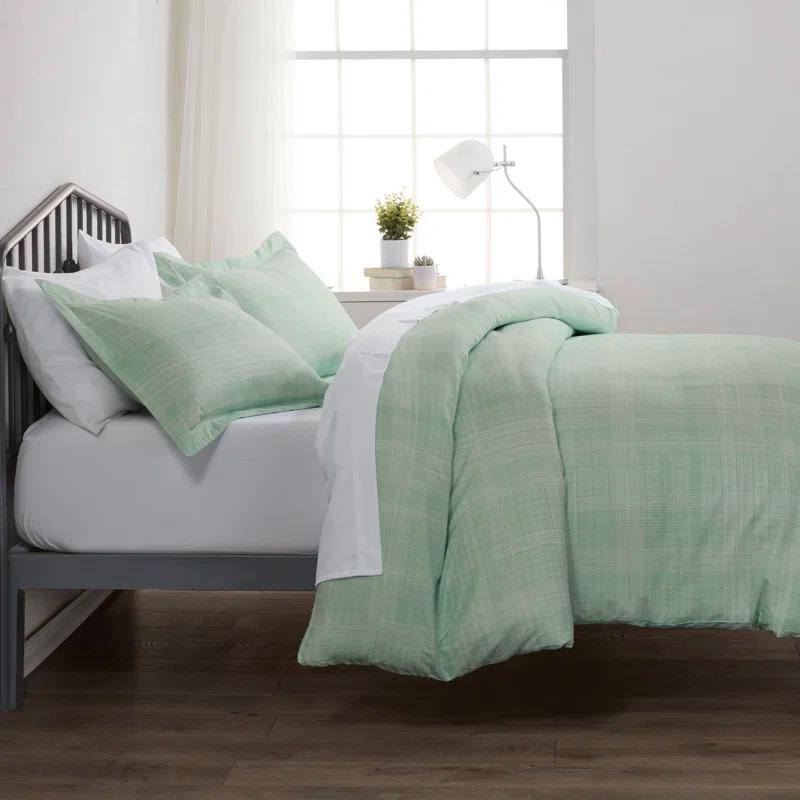 Becky Cameron Simply Soft Thatch Pattern Duvet Cover Set