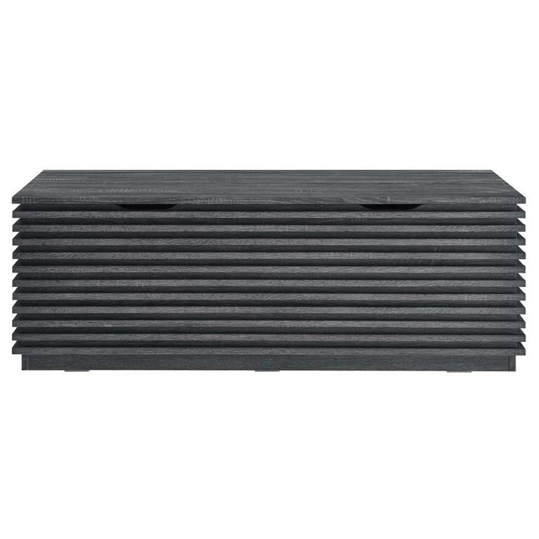 Modway Render 47" Wood Grain Storage Bench & Reviews | Wayfair