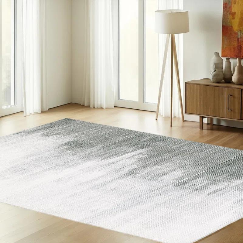 17 Stories Hinne Rectangle Hinne Area Rug with Non-Slip Backing