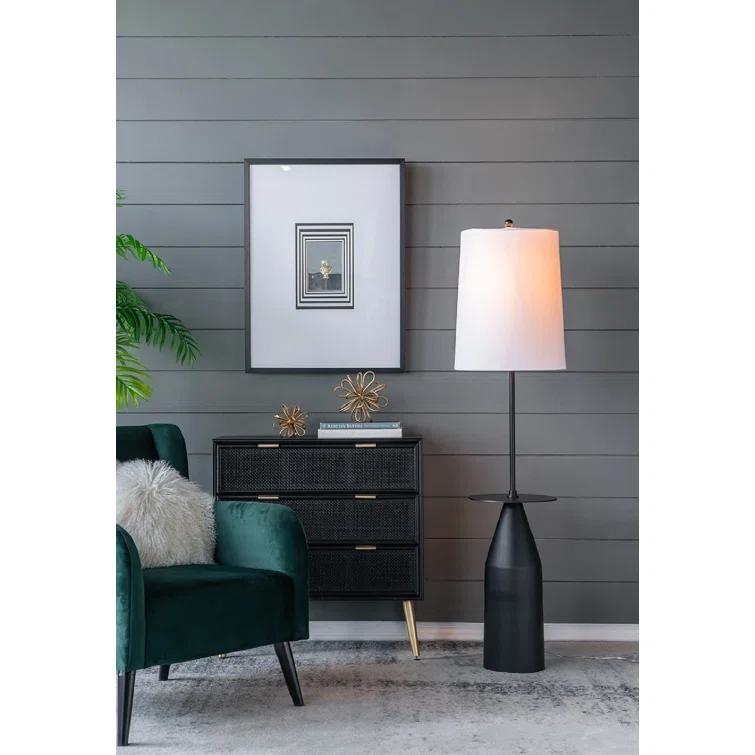 Hokku Designs Jessikah 61'' LED Tray Table Floor Lamp