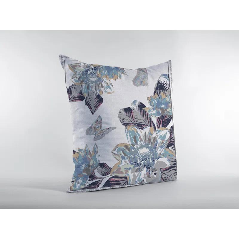 AmritaSen Faux Suede Reversible Throw Pillow