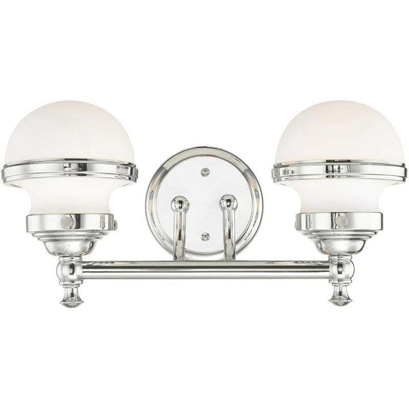 Livex Lighting Oldwick 2 - Light Vanity in Polished Chrome