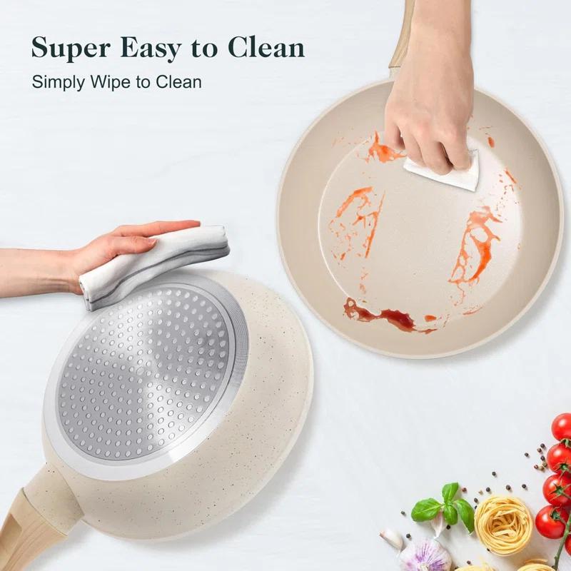 Kazoo 11 - Piece Aluminum Cookware Set