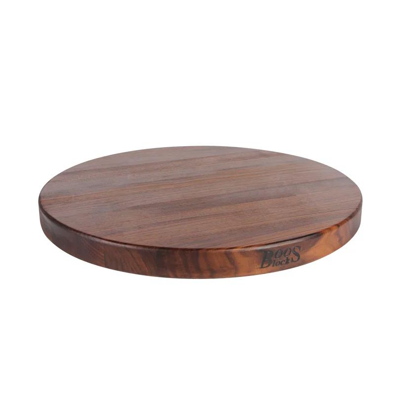 John Boos John Boos 18" Round Cutting Board, 1.5" Edge Grain