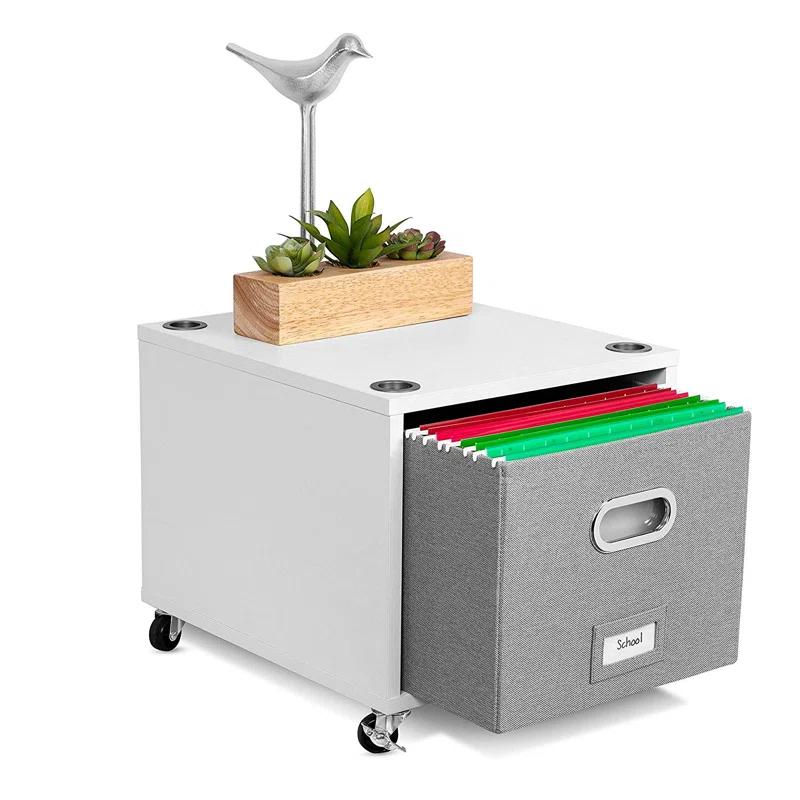 BirdRock Home 14.25'' Wide Mobile File Cabinet