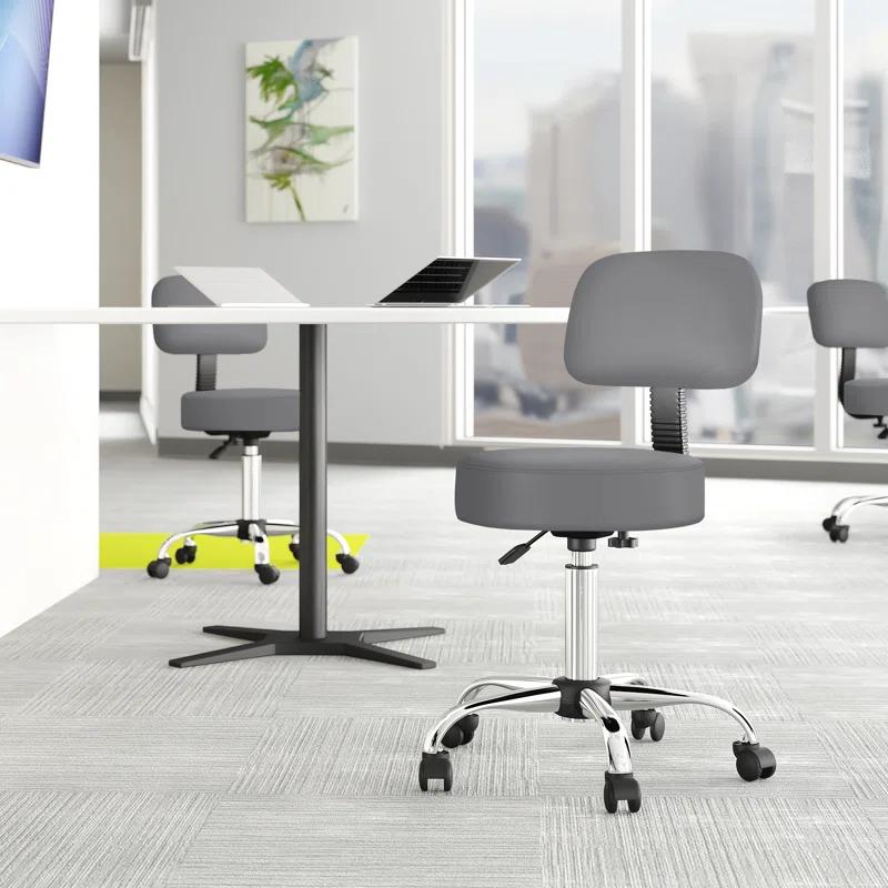Boss Office Products Vinyl Drafting Chair