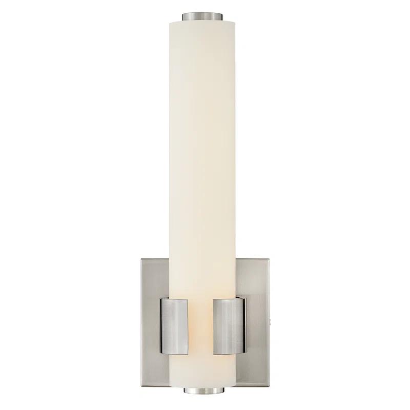 Aiden Integrated LED Bath Sconce w/ Etched White Glass