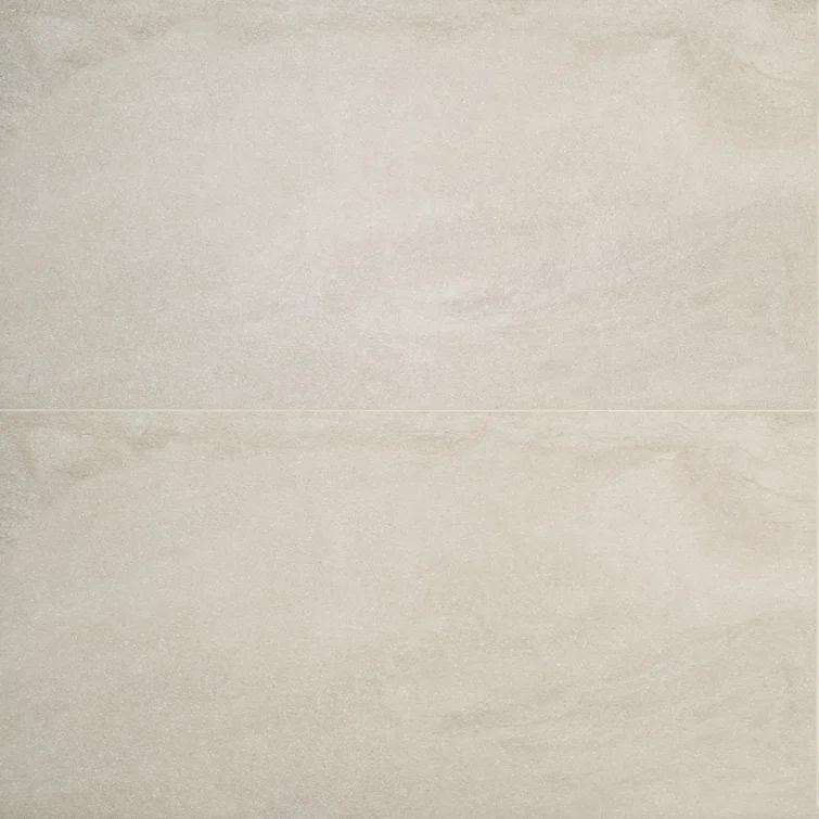 Bond Tile Mesa 23.62" x 47.24" Matte Limestone Look Porcelain Floor and Wall Tile (15.49 Sq. Ft./Case)